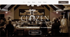 Desktop Screenshot of citizenpublichouse.com